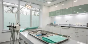 A clean dentist office ready to provide emergency dental care.
