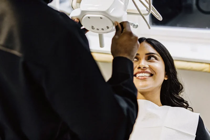 Advanced cosmetic dentistry treatment room with dental equipment at Celebrity Smiles Melbourne