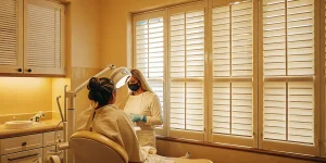 Professional Zoom! teeth whitening procedure with LED light at dental office in West Melbourne FL